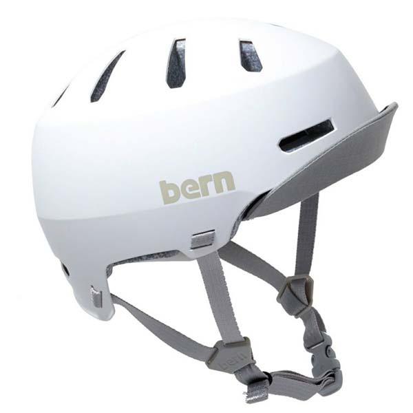 bern バーン MACON VISOR 2.0 メーコンバイザー2.0 ヘルメット マットホワイト｜bike-king