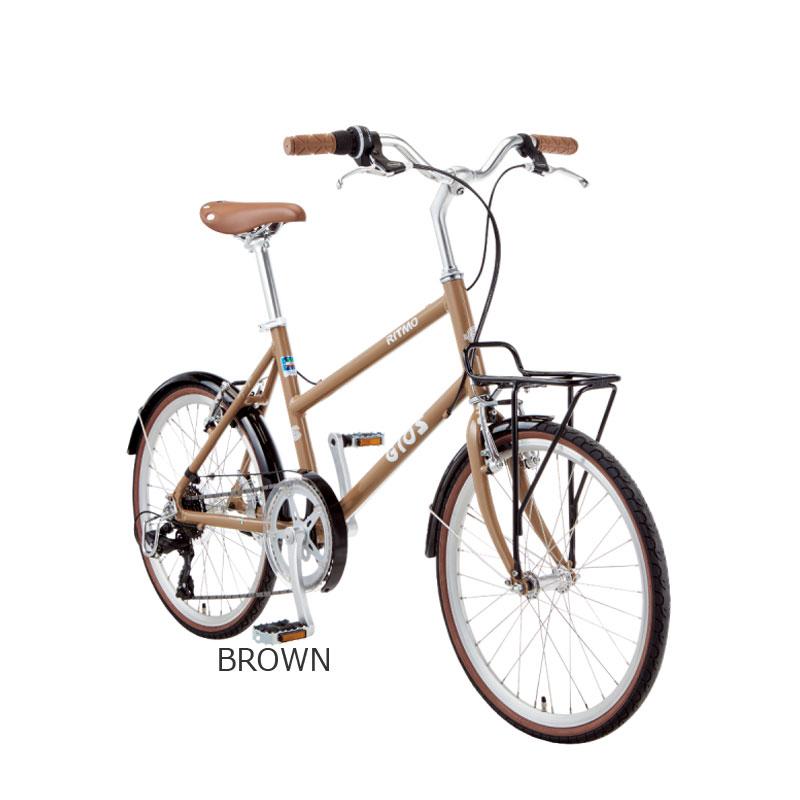 【即乘】GIOS ミニベロ10.8キロロードバイク18速小径車20インチ GIOS（ジオス） 2026年モデル RITMO リトモ 1x7s 小径車 ミニベロ