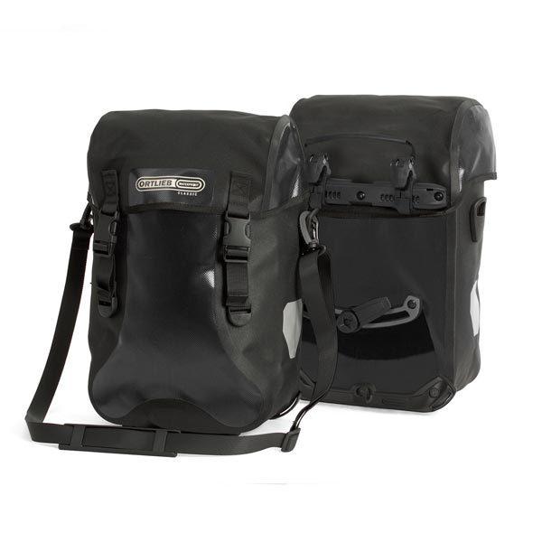 ORTLIEB スポーツパッカー Classic ブラック 片方のみ ORTLIEB（オルトリーブ） スポーツパッカークラシック QL2.1 (ペア