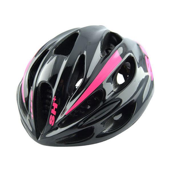SH+ SHAKE JUMP シェイクジャンプ ヘルメット BLACK/PINK JCF公認 : サイクルショップ バイクキング - 通販 ...