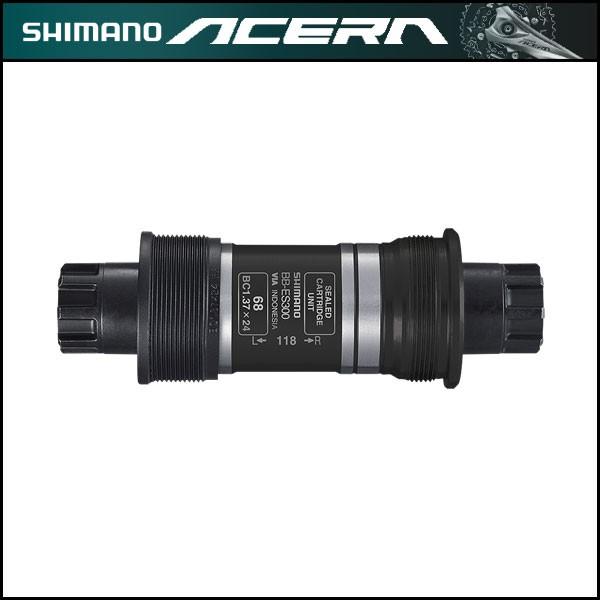 SHIMANO ACERA(シマノ アセラ) ボトムブラケット 121mm 68mm(BC1.37) チェーンケース対応 (BB-ES300)｜bike-king