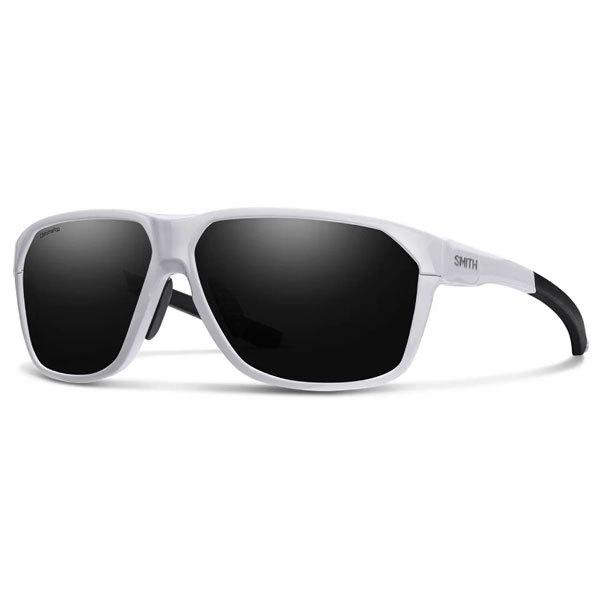 SMITH スミス Leadout AsiaFit White (ChromaPop Black \u0026 ChromaPop Low Light Amber) サングラス