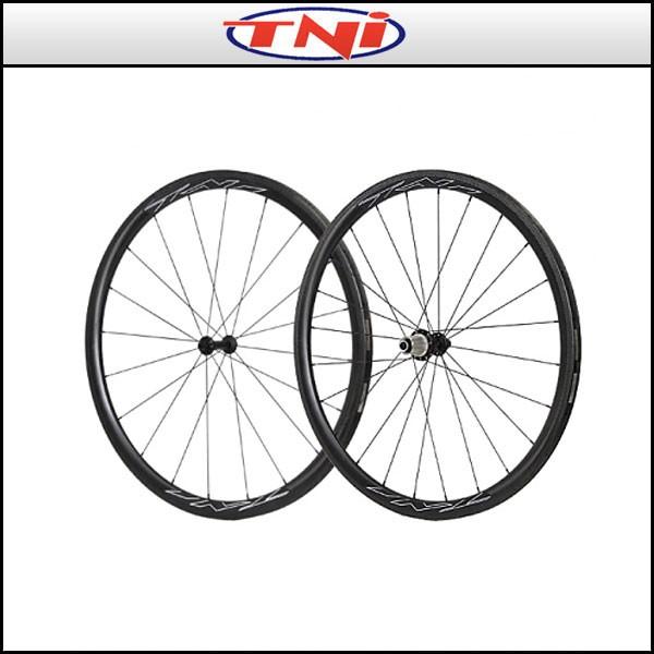 TDMS　TNI ドラゴン35　チューブラー　ホイール　軽量　ヒルクライム TNI ドラゴン35 チューブラーホイールセット / Dragon35 カーボン
