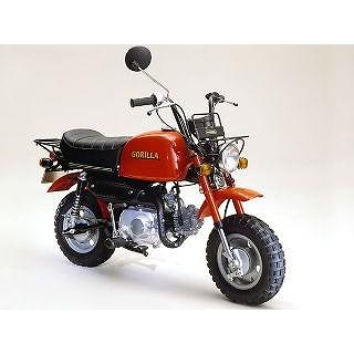 HONDA　ゴリラ　タンク　ファイヤー　キャンディーレッド　カスタムペイント ホンダHONDA＝モンキーMONKEYタンク・カスタムペイント。ゴリラGORILLA