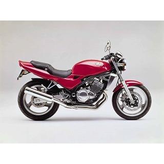 カワサキ純正　バリオスタンク　キャンディパーシモンレッド バリオス キャンディーパーシモンレッド ウレタン塗料1kgセット