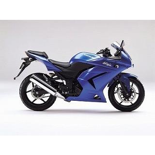 Ninja250R キャンディープラズマブルー ウレタン塗料250gセット
