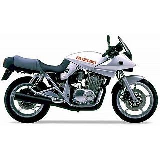 GSX400Sカタナ ブライトシルバー ウレタン塗料セット250g : バイク