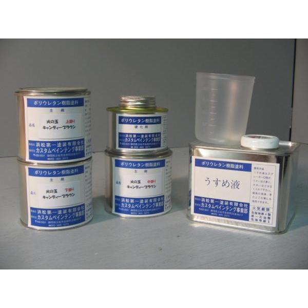 Z1,Z2火の玉 ベース色塗料500gセット キャンディートーンブラウン