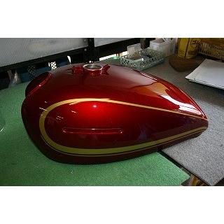 Z1000/750D1 キャンディーレッド 図面付純正色塗料セット : バイク