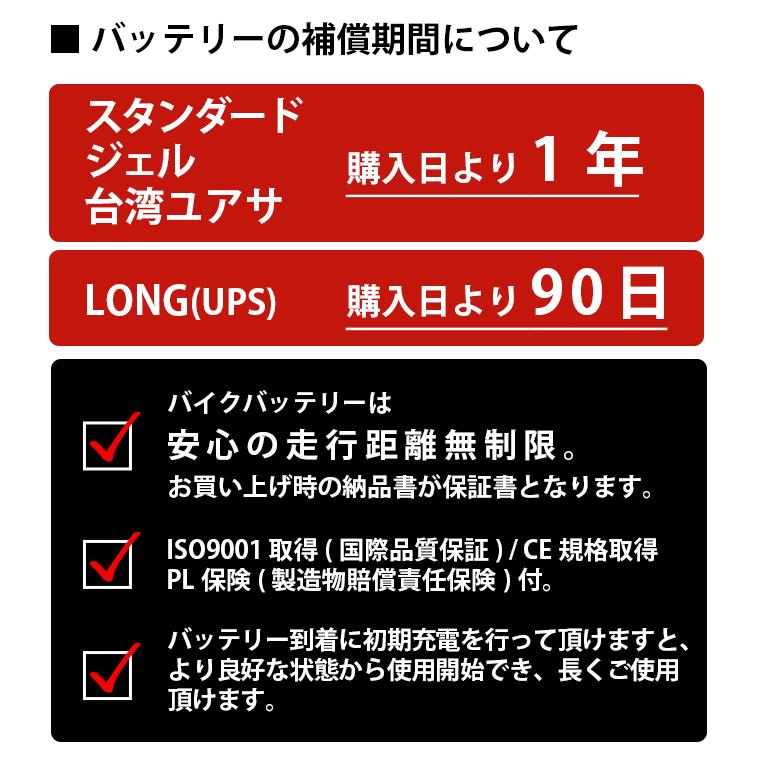 バイクバッテリー CTZ-10S  YTZ10S 互換 CB400SF NC39/NC42 CBR600RR PC37 PC40 MT09 充電済み 1年補償付 新品 バイク バッテリー バイクパーツセンター｜bike-parts-center｜04