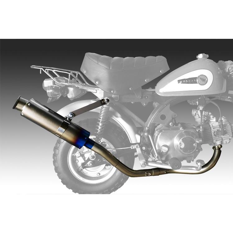 新品 ホンダ モンキー用チタンルック　カスタムマフラー Z50J AB27 HONDA MONKEY  バイクパーツセンター｜bike-parts-center｜02