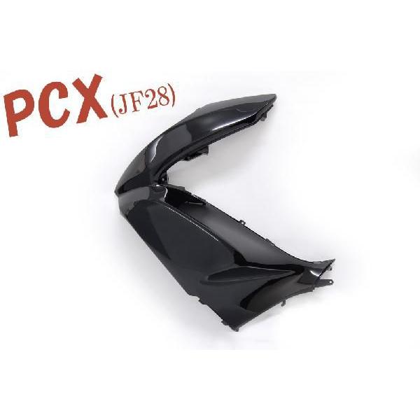 ホンダ PCX JF28 フロントカバー 左 新品 日時指定 バイクパーツセンター 黒 品多く ブラック
