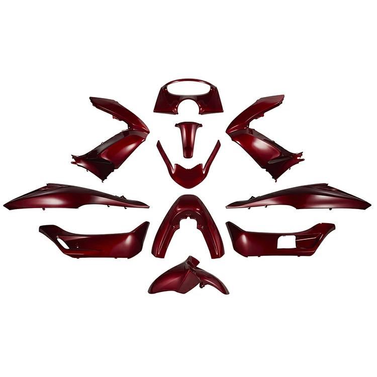 ホンダ PCX JF28 外装11点セット ワインレッド 新品 HONDA 赤 ホンダ PCX JF28 外装11点セット ワインレッド 新品 HONDA 赤