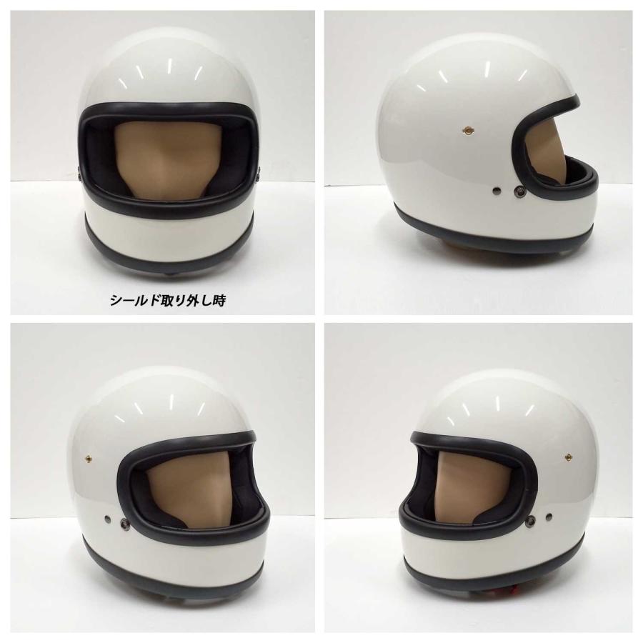 バイクヘルメット ホワイト 白 フリーサイズ 57-60cm フル バイクヘルメット ホワイト 白 フリーサイズ 57-60cm フル