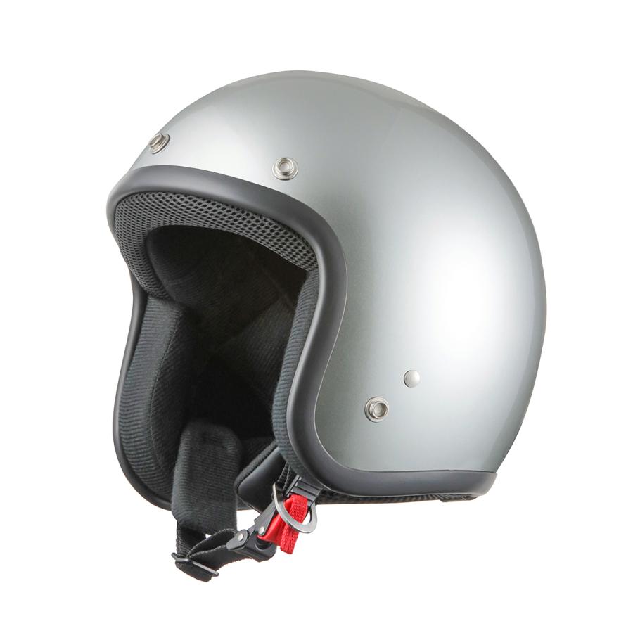 バイクヘルメット ヘルメット スモールジェット シルバー 新品 バイクヘルメット ヘルメット スモールジェット シルバー 新品