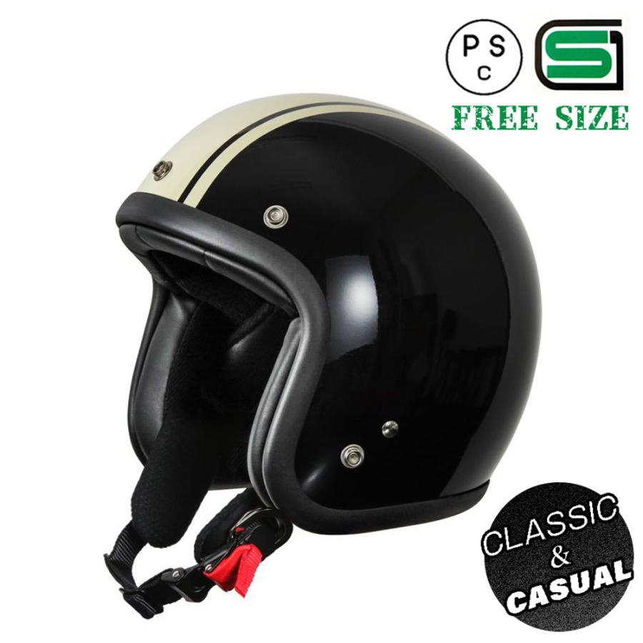 バイクヘルメット ヘルメット スモールジェット ブラック バイクヘルメット ヘルメット スモールジェット ブラック