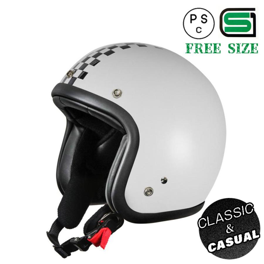 バイクヘルメット ヘルメット スモールジェット ホワイト バイクヘルメット ヘルメット スモールジェット ホワイト