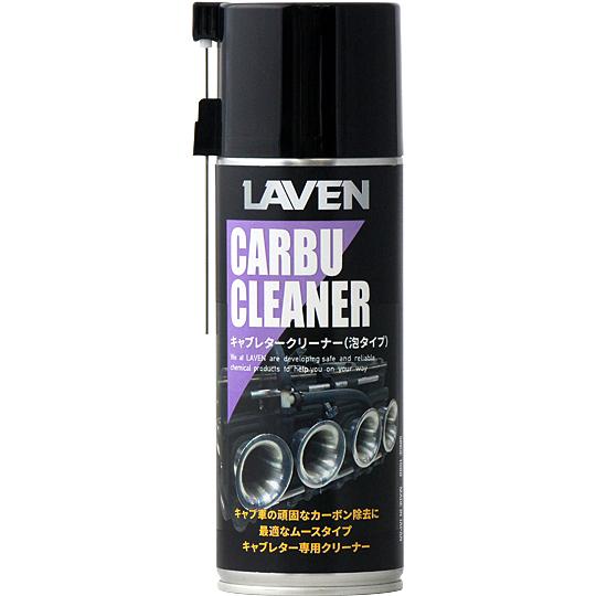 LAVEN キャブレタークリーナー 泡タイプ 420ml バイク 自動車 強力洗浄