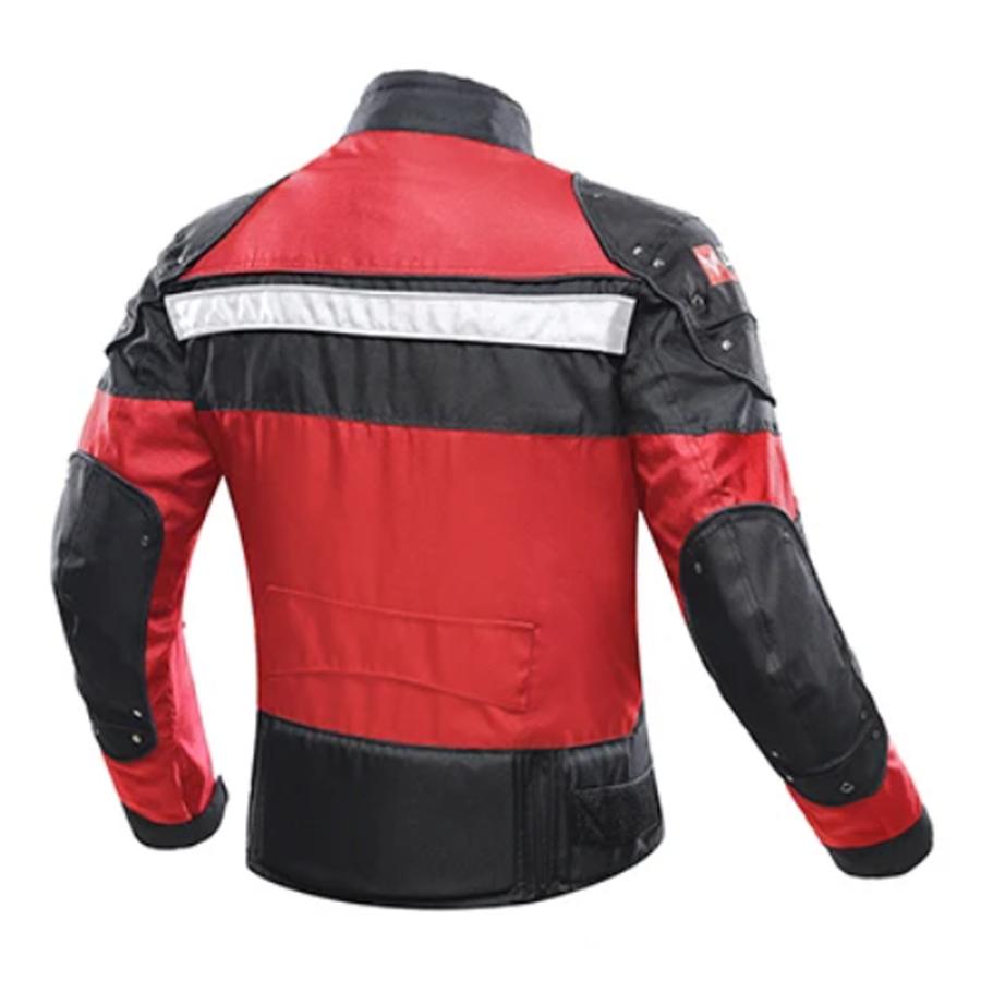 DUHAN モーターサイクル ジャケット&パンツセット 赤 オール DUHAN モーターサイクル ジャケット&パンツセット 赤 オール
