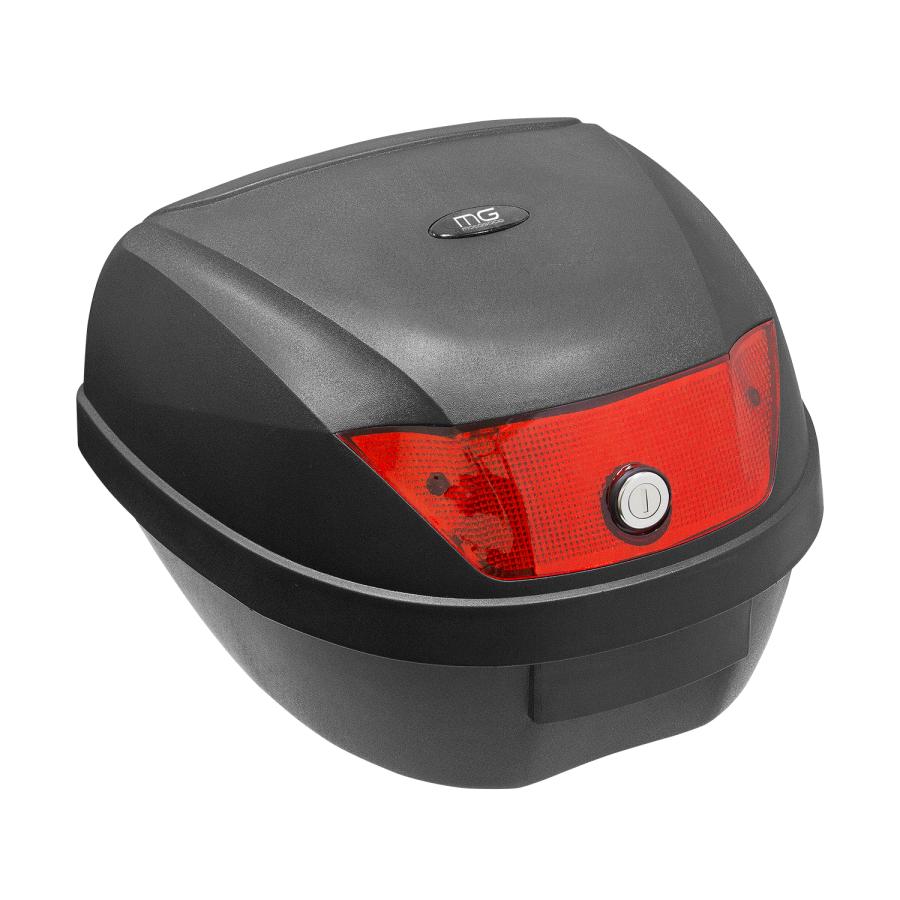 バイク リアボックス 28L 鍵付き 黒 ブラック TYPE-A オートバイ バイク リアボックス 28L 鍵付き 黒 ブラック TYPE-A オートバイ