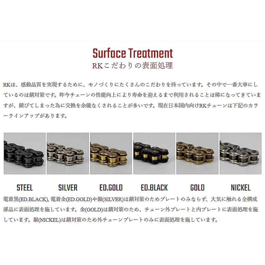 RK JAPAN RKジャパン GVシリーズ ゴールドチェーン GV525R-XW RK JAPAN RKジャパン GVシリーズ ゴールドチェーン GV525R-XW