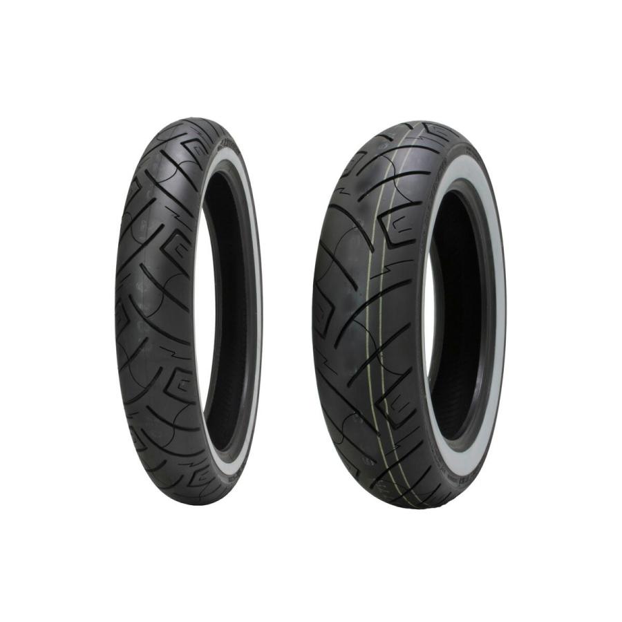 SHINKO SR777 100/90-19 150/80-16 ホワイトウォール 前後 BOLT XL883