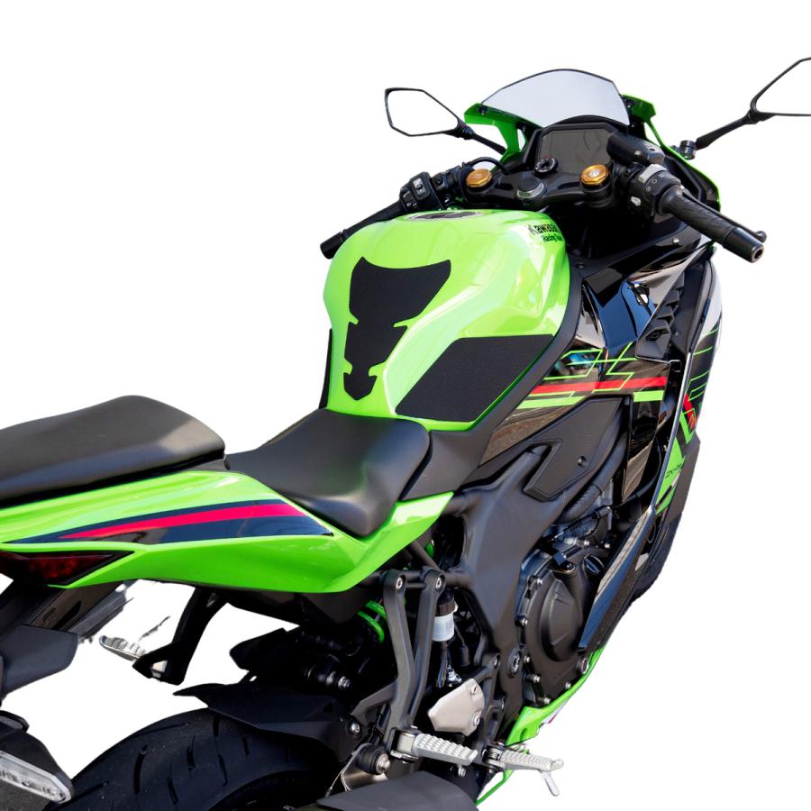 【1年保証付き】Ninja ZX-4RR ZX-4R SE タンクパッド 3パーツ 8BL-ZX400P｜bike-world-walk｜09