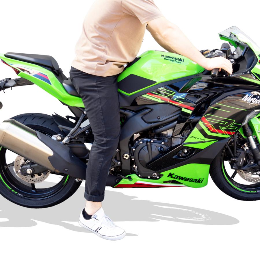 【1年保証付き】Ninja ZX-4RR ZX-4R SE タンクパッド 3パーツ 8BL-ZX400P｜bike-world-walk｜10