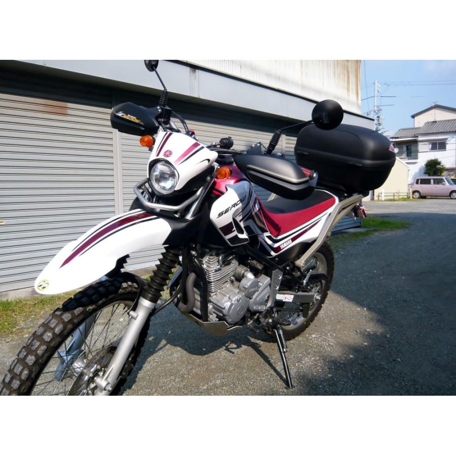 61％以上節約汎用 リアボックス 43L ヤマハ セロー250 バイク用