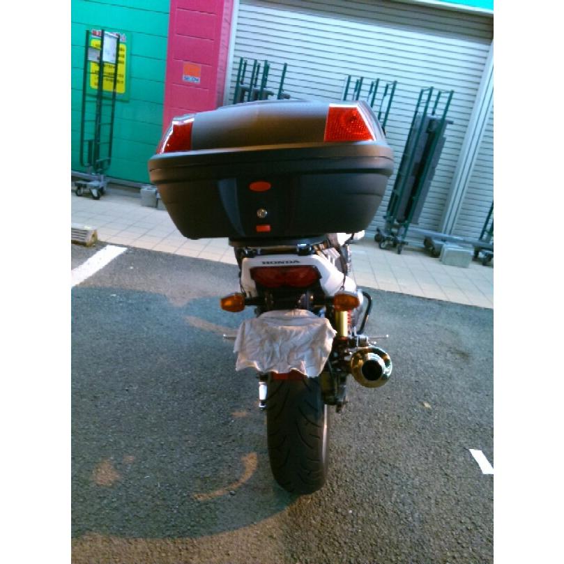 ワールドウォーク 1年保証 CB400SB CB400SF対応 リアボックス ワールドウォーク 1年保証 CB400SB CB400SF対応 リアボックス