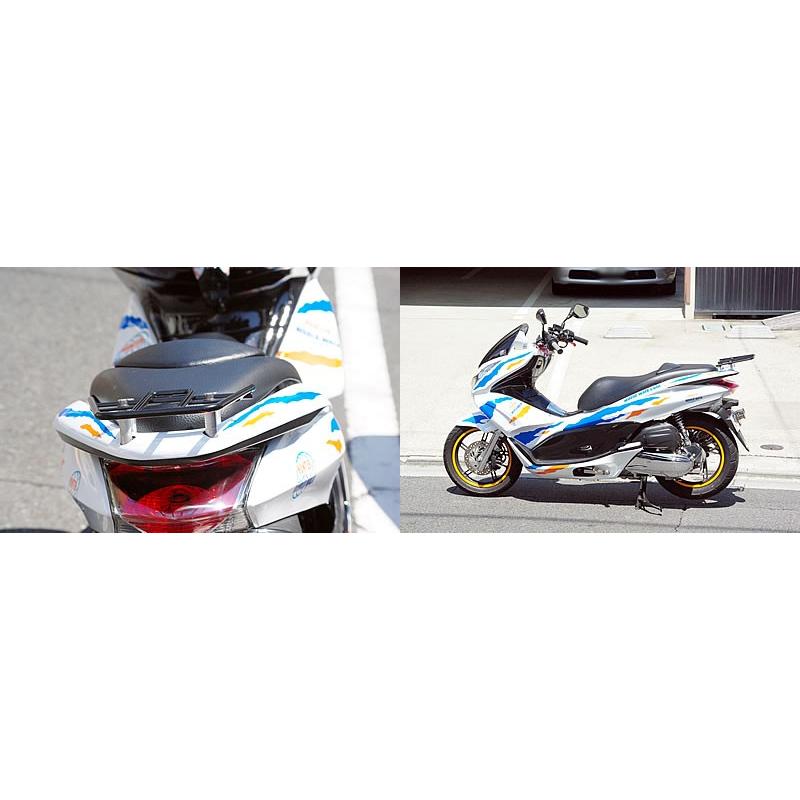 1年保証付き PCX125 PCX150 PCX160 用 リアキャリア wca-07の画像