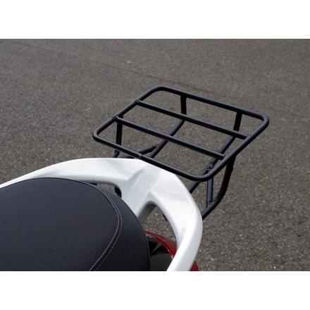 1年保証 キャリアネット付！ ヤマハ アクシスZ 専用 リアキャリア 日本製 SED7J SEJ6J バイク リヤ キャリア WORLDWALK製の画像