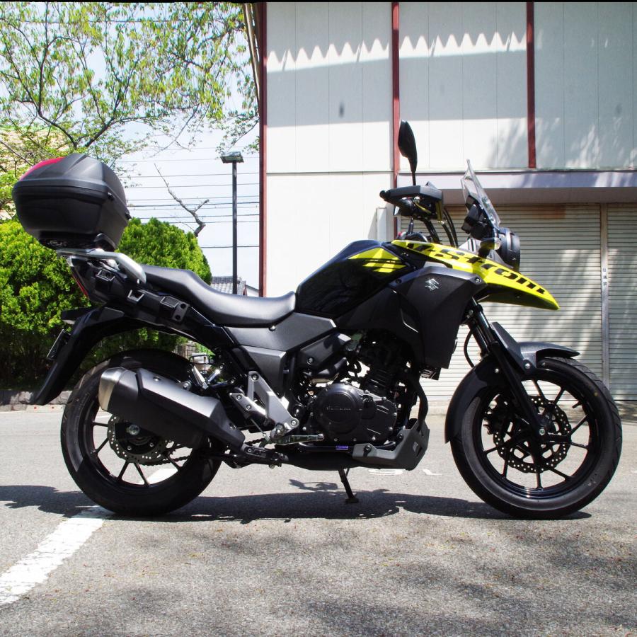 1年保証付き】キャリアネット付！ Vストローム250 リアキャリア 