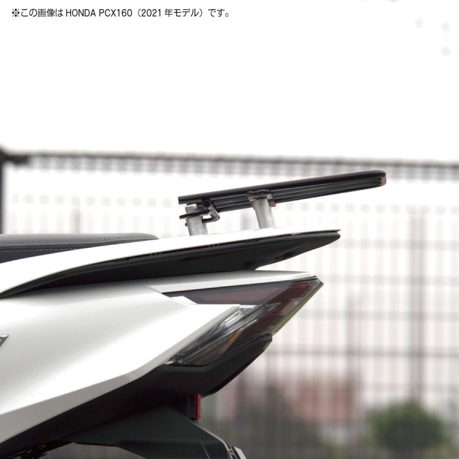 1年保証付き 日本製 ホンダ PCX125 PCX150 PCX160 用 リアキャリア リヤキャリア リアボックス 積載 ワールドウォークの画像