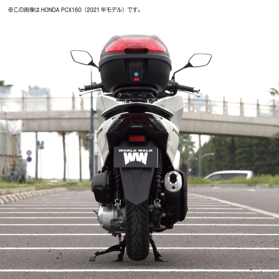 1年保証付き 日本製 ホンダ PCX125 PCX150 PCX160 用 リアキャリア リヤキャリア リアボックス 積載 ワールドウォークの画像