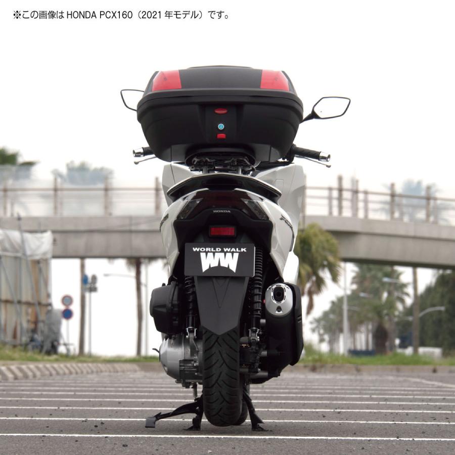 1年保証付き 日本製 ホンダ PCX125 PCX150 PCX160 用 リアキャリア リヤキャリア リアボックス 積載 ワールドウォークの画像