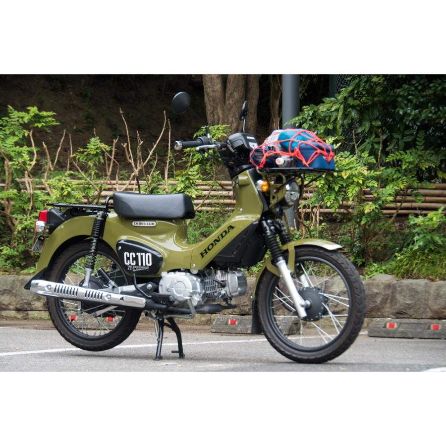 キャリアネット付！ クロスカブ50 クロスカブ110 大型 キャリア フロントキャリア JA45 CC110 AA06 CC50 フロントバスケット_7