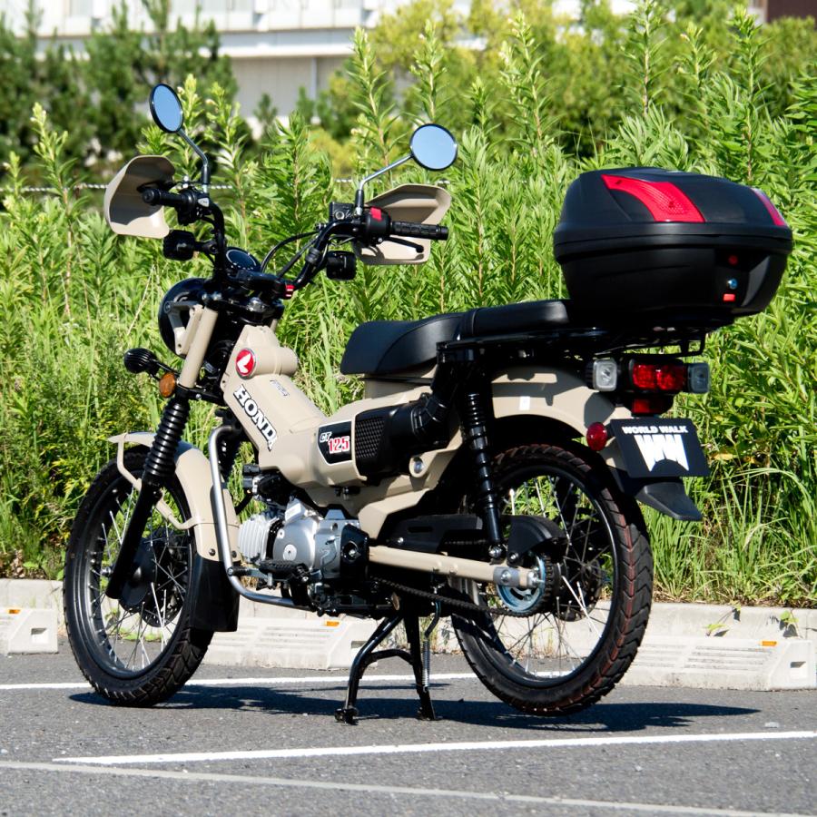 1年保証付き キャリアネット付！ ホンダ ハンターカブ リアキャリア リアボックス セット 32L JA55 JA65_2