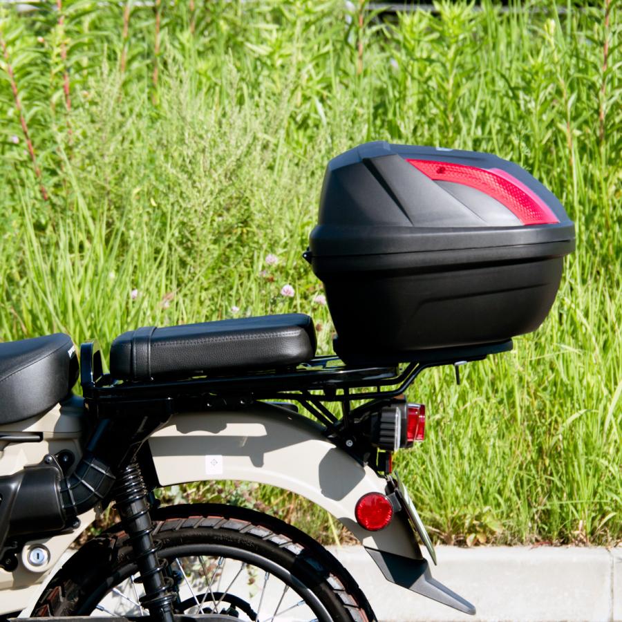 1年保証付き キャリアネット付！ ホンダ ハンターカブ リアキャリア リアボックス セット 32L JA55 JA65_3