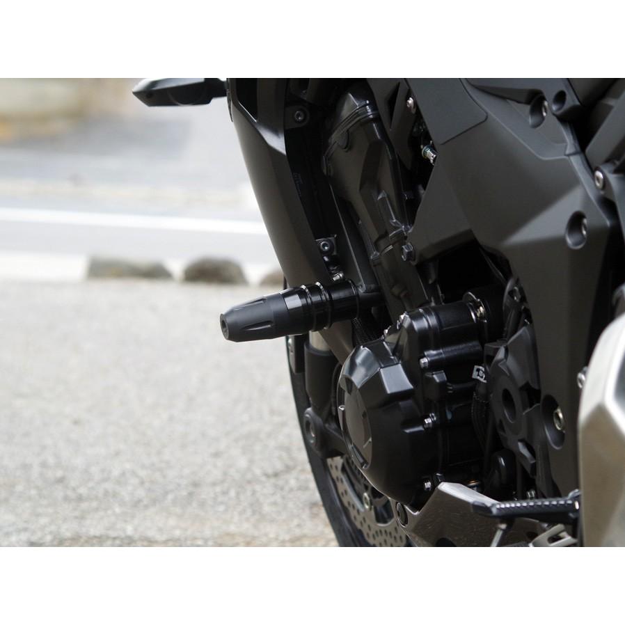 卓出 バイク フレームスライダー エンジンガード エンジンプロテクター TKY バイク フレームスライダー エンジンガード エンジンプロテクター 汎用 立ちゴケ 対策 ブラック