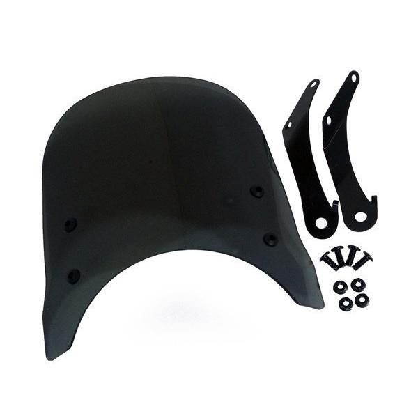1年保証付き TT250Rレイド RAID WS-01M 汎用 ウインドスクリーン ミニカウル 風防 風防 カスタムパーツ | ワールドウォーク | 04