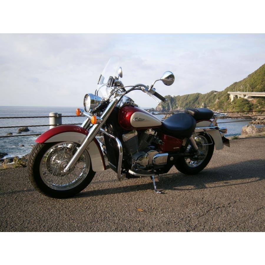 ワールドウォーク - 1年引き請ける付き添い人 汎用 映写幕 遮蔽物 ホンダ 影ぼうし750 スクリーン-外装パーツ