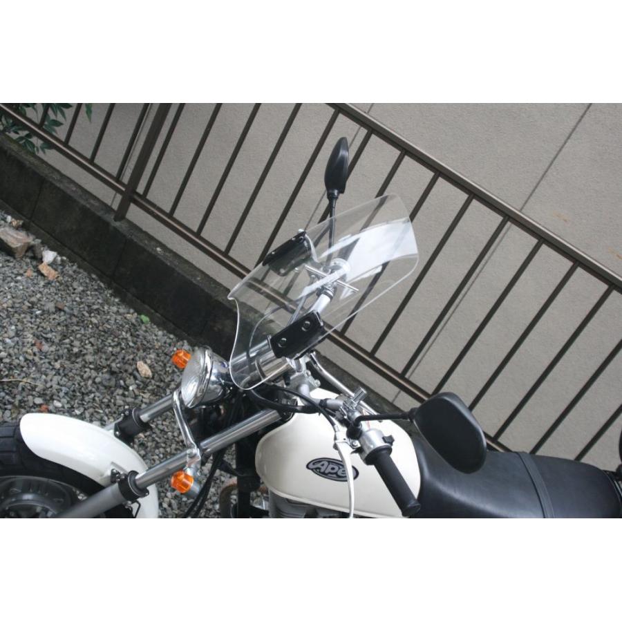 エイプ100 Ape100 汎用 スクリーン シールド 風防 バイク用 クリア スモーク 風防 カスタムパーツ Ws 02 Ape100 ワールドウォーク Yahoo 店 通販 Yahoo ショッピング
