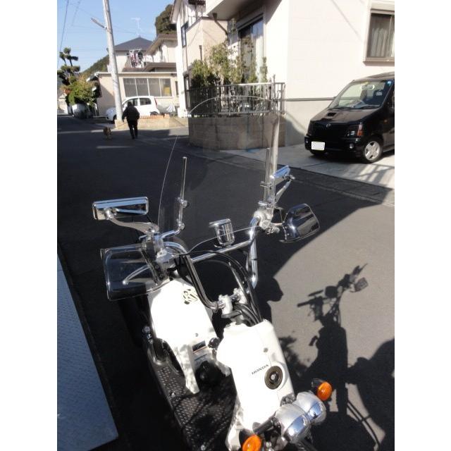 バイト グランドアクシス 原付用 汎用ウインドスクリーン 風防 バイク用 クリア スモーク アダプター付 Ws 04 風防 カスタムパーツ Ws 04 Bite Worldwalk Yahoo ショッピング店 通販 Yahoo ショッピング