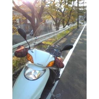 スペイシー100  風防とキャリア付き ホンダ スペイシー100 風防スクリーン リアボックス付き