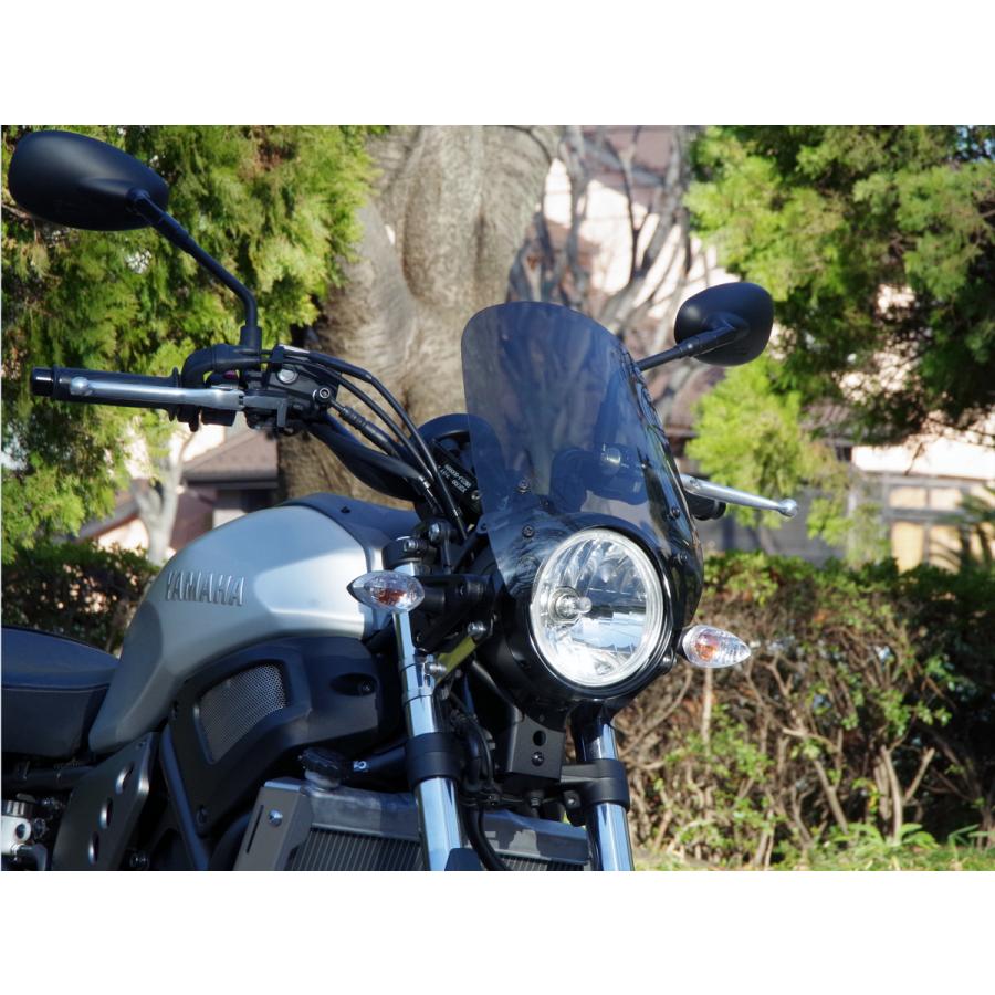 【1年保証付き】XSR700用 フォークマウントスクリーン ロング｜bike-world-walk｜09