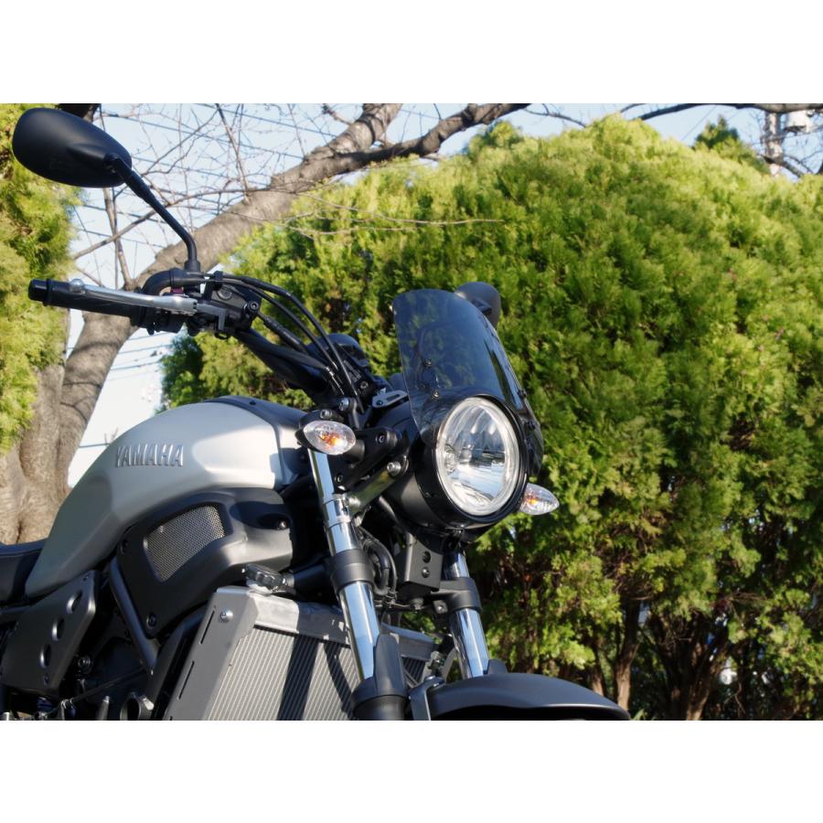 【1年保証付き】XSR700用 フォークマウントスクリーン ショート｜bike-world-walk｜09