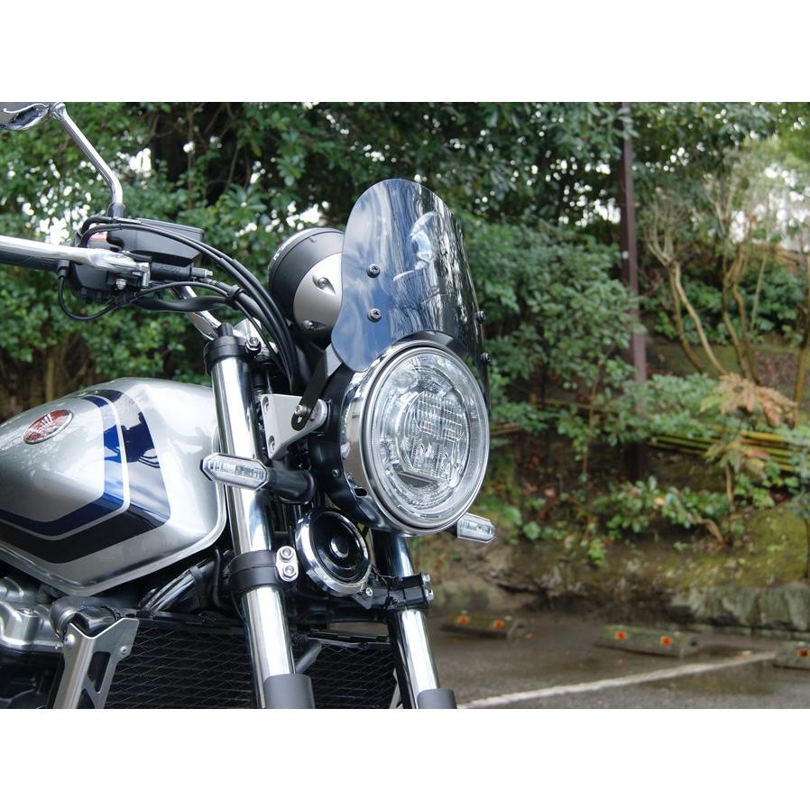 【1年保証付き】オルタナティブスクリーン メーターバイザー　CB1300SF ショート WS-27 風防 カスタムパーツ｜bike-world-walk