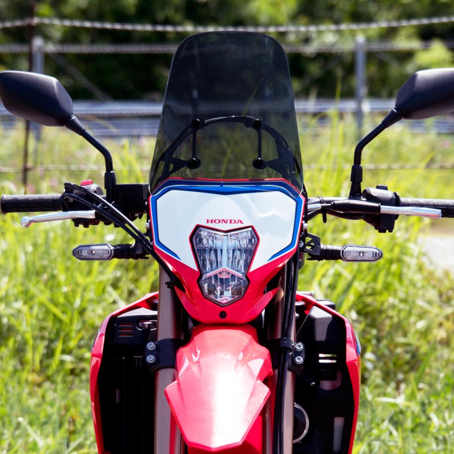 CRF250L MD47ワールドウォーク ウインドスクリーン スモーク ワールドウォーク（WORLD WARK） 創業祭セール 錆ニックプレゼント＆10