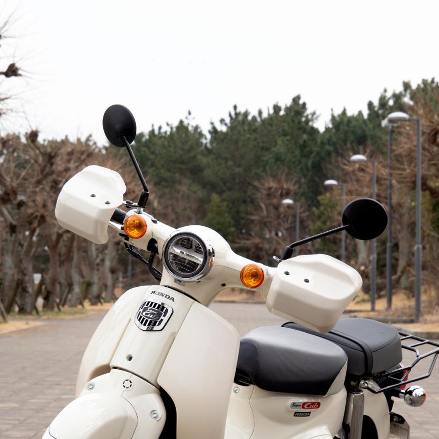 たっきー スーパーカブ110 ナックルガード 純正色 塗装 JA59 JA44 JA10 JA07
